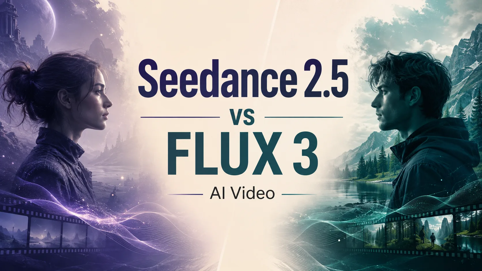 編輯雙欄對照靜幀 — Seedance 2.5 vs FLUX 3